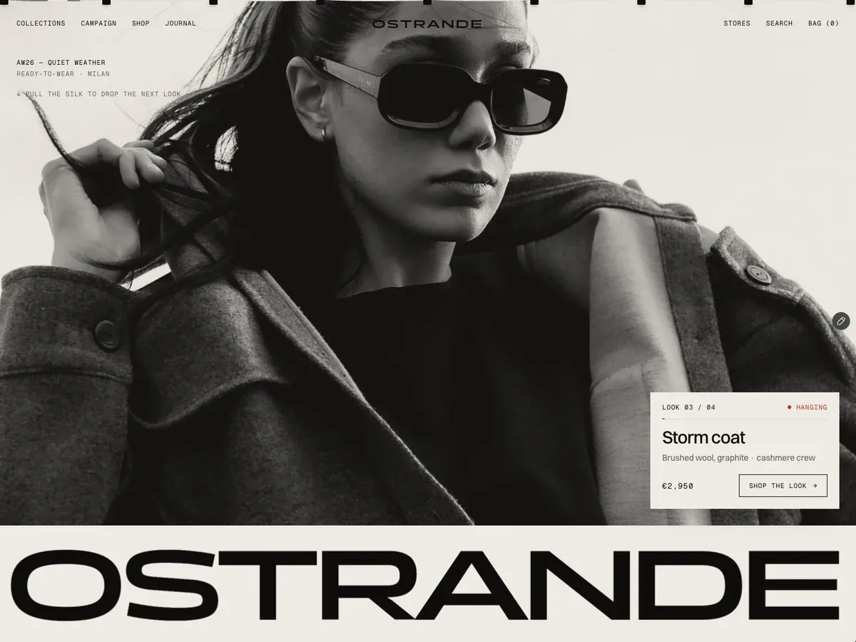 Runwayfront website, home page