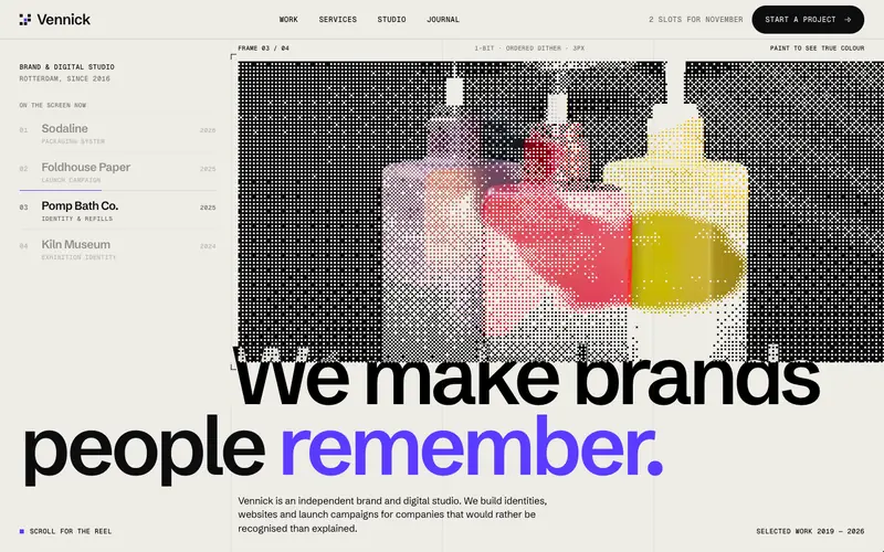 Agencygrain template, home page