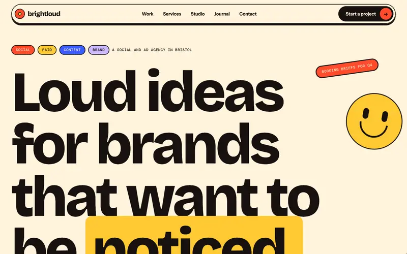 Campaignpop template, home page