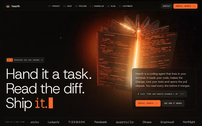Codemaxx template, home page