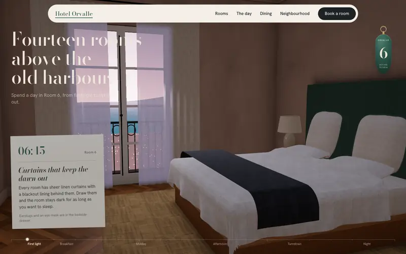 Dawnsill template, home page
