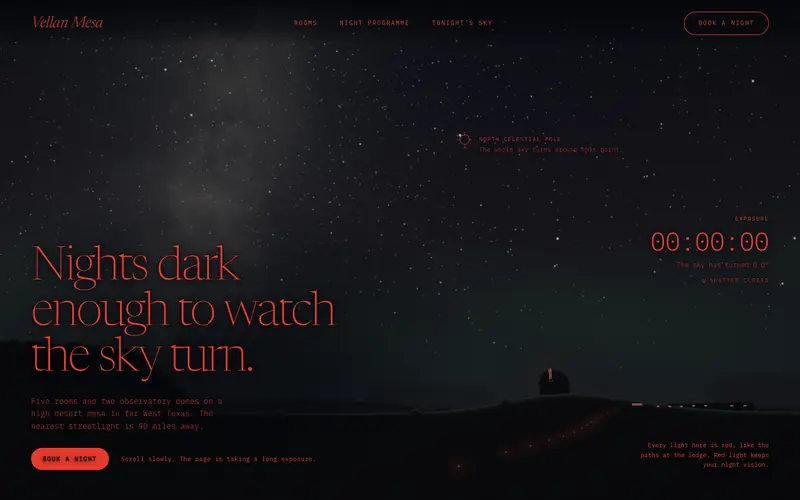 Declina template, home page