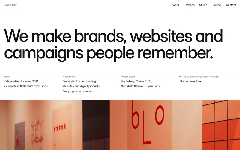 Easy2UseAgency template, home page