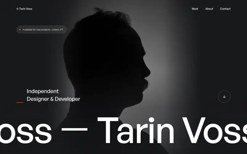 Freelancefolio template, home page