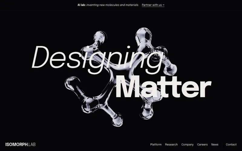 ISOMORPH.LAB template, home page