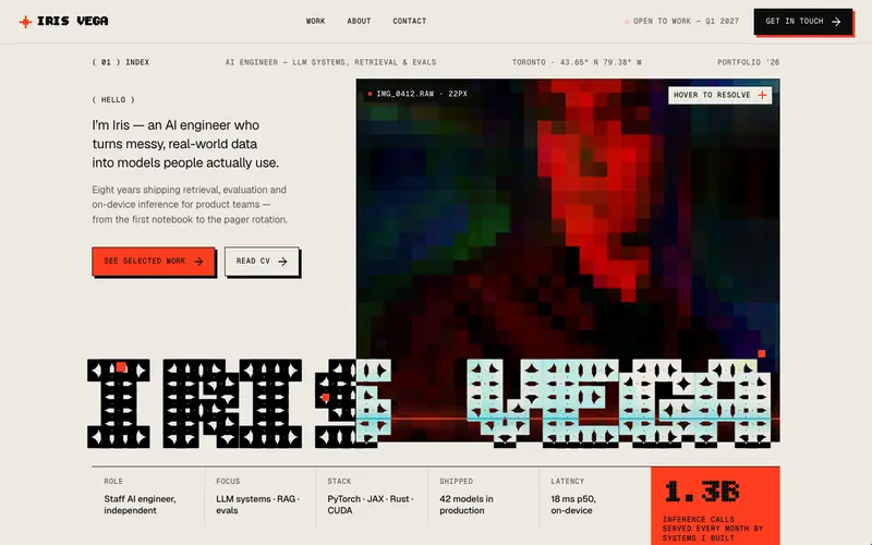 Lowres template, home page