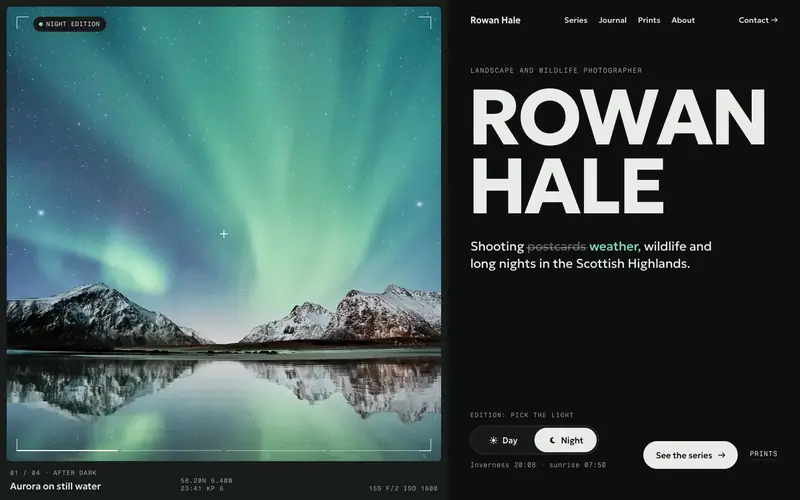 PHOTOSLIDER template, home page