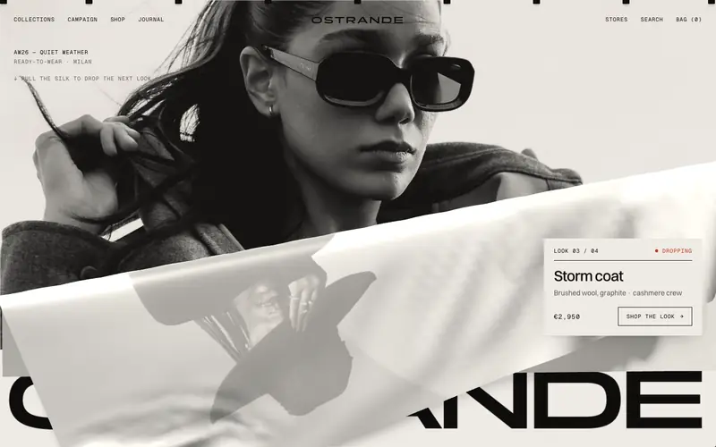 Runwayfront template, home page