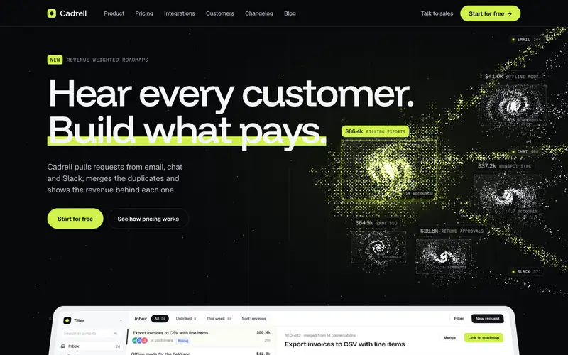 Saaslane template, home page