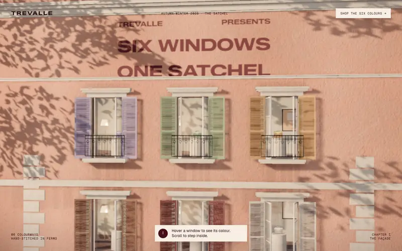 Satchelry template, home page