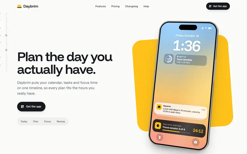 Thumbra template, home page