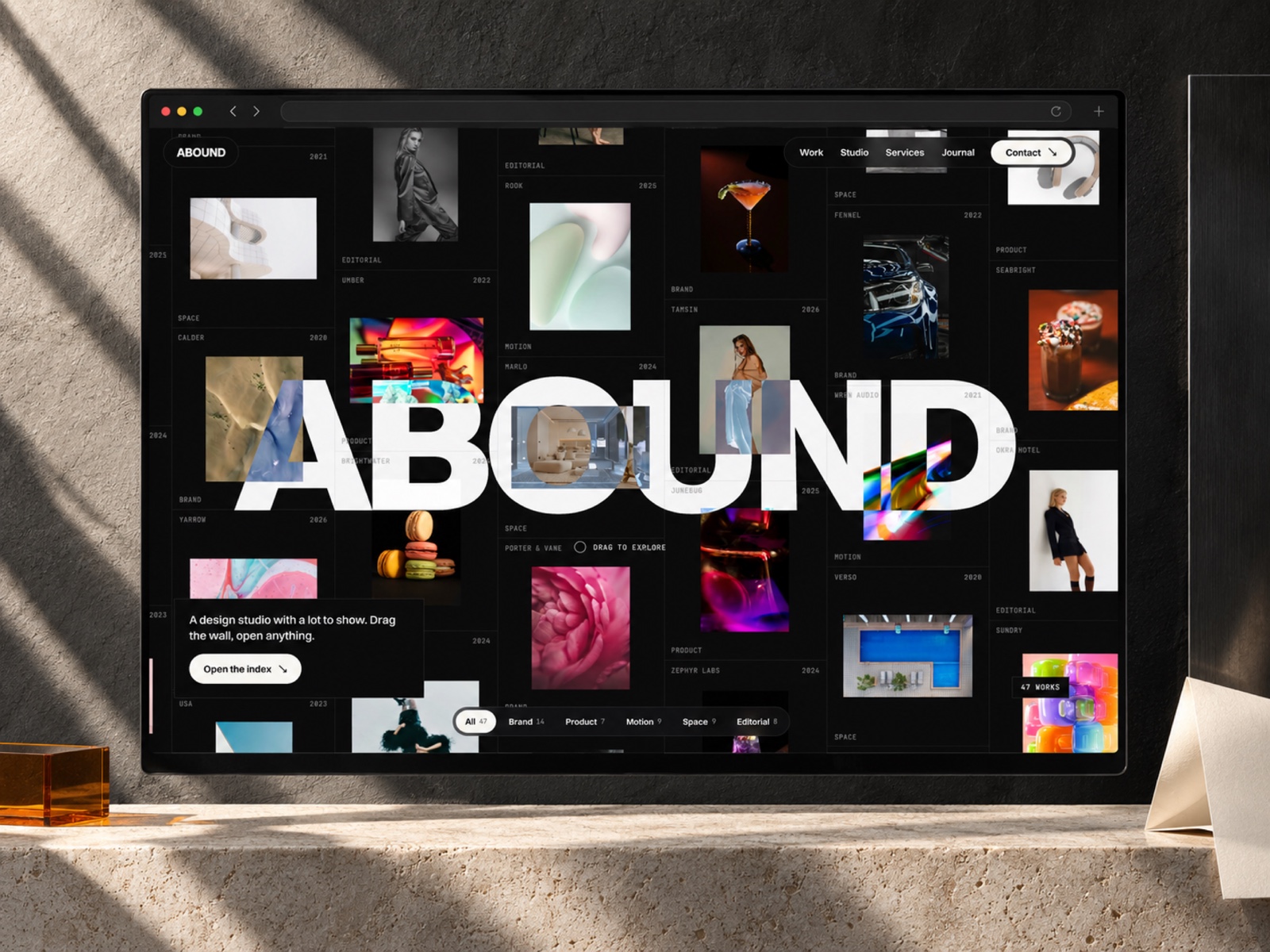 Abound Framer template