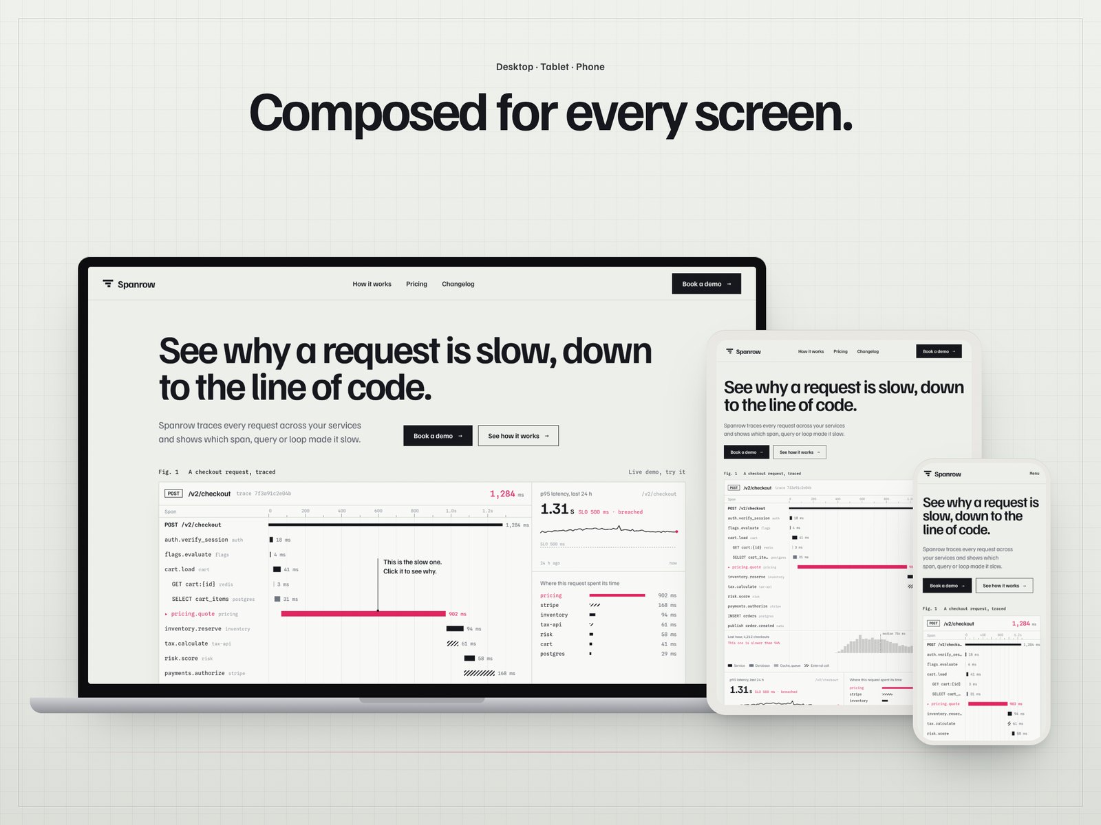Cascra template, view 2