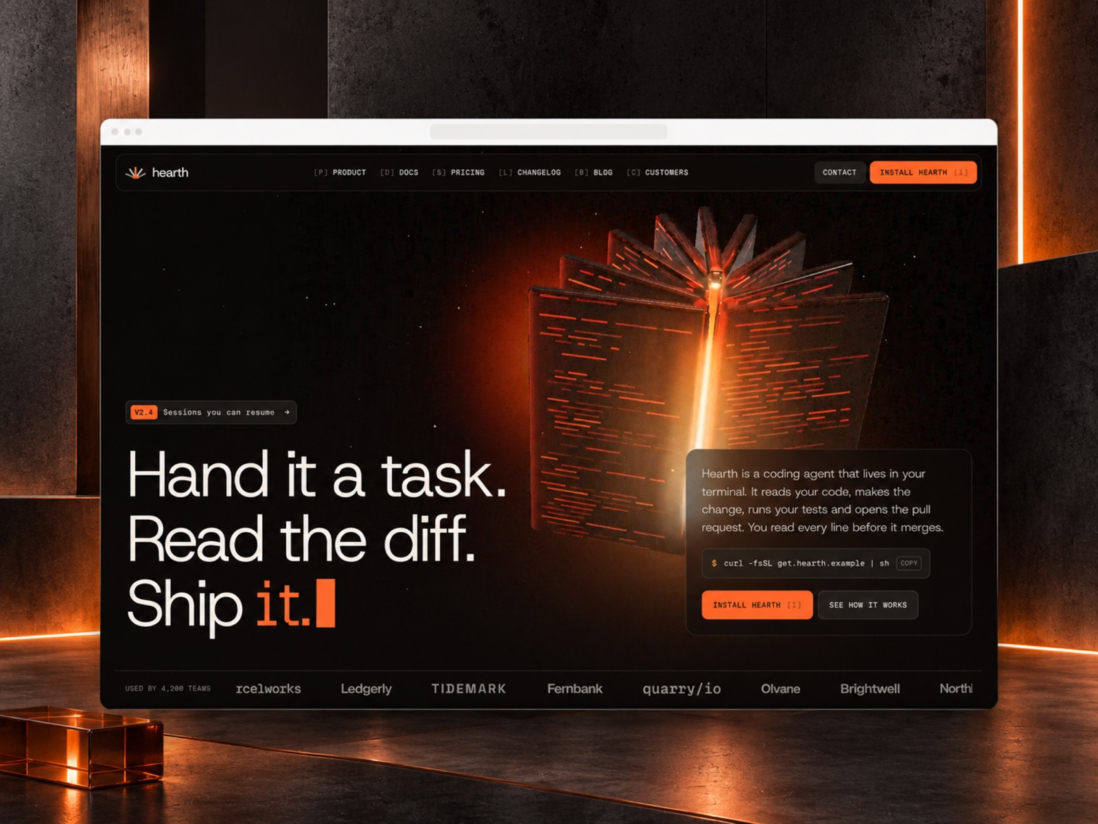 Codemaxx template, view 1