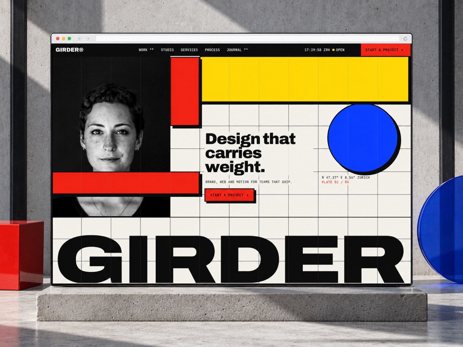 Girder Framer template