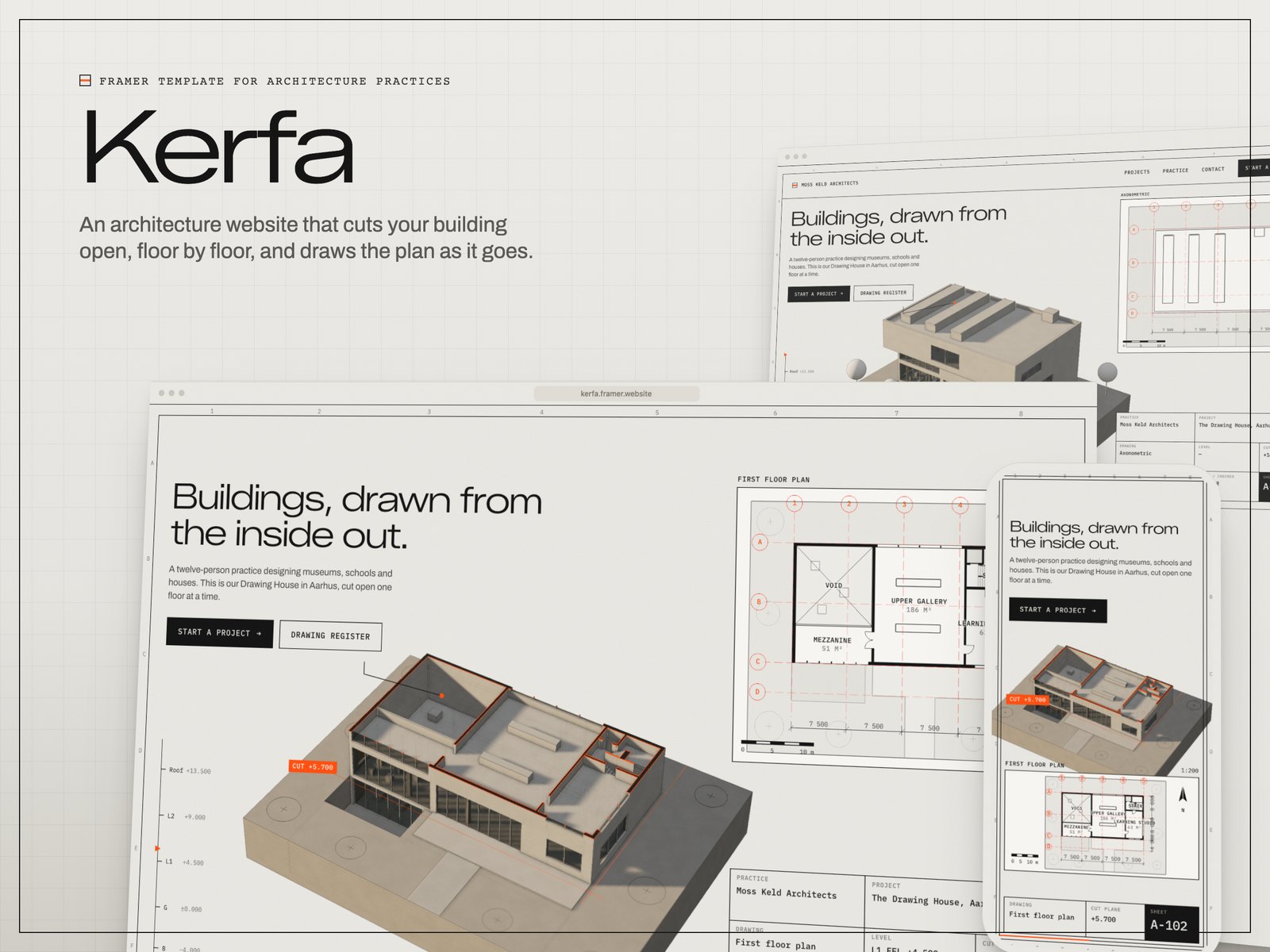 Kerfa template, view 1