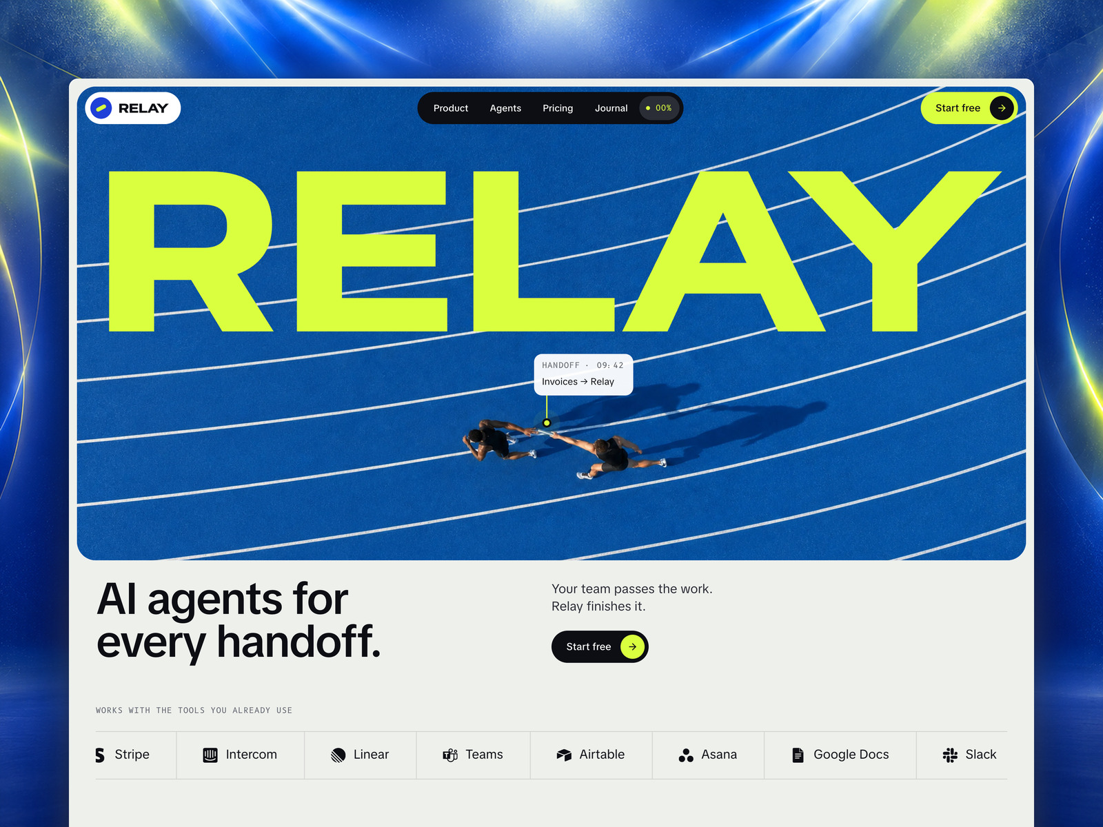 Relay Framer template