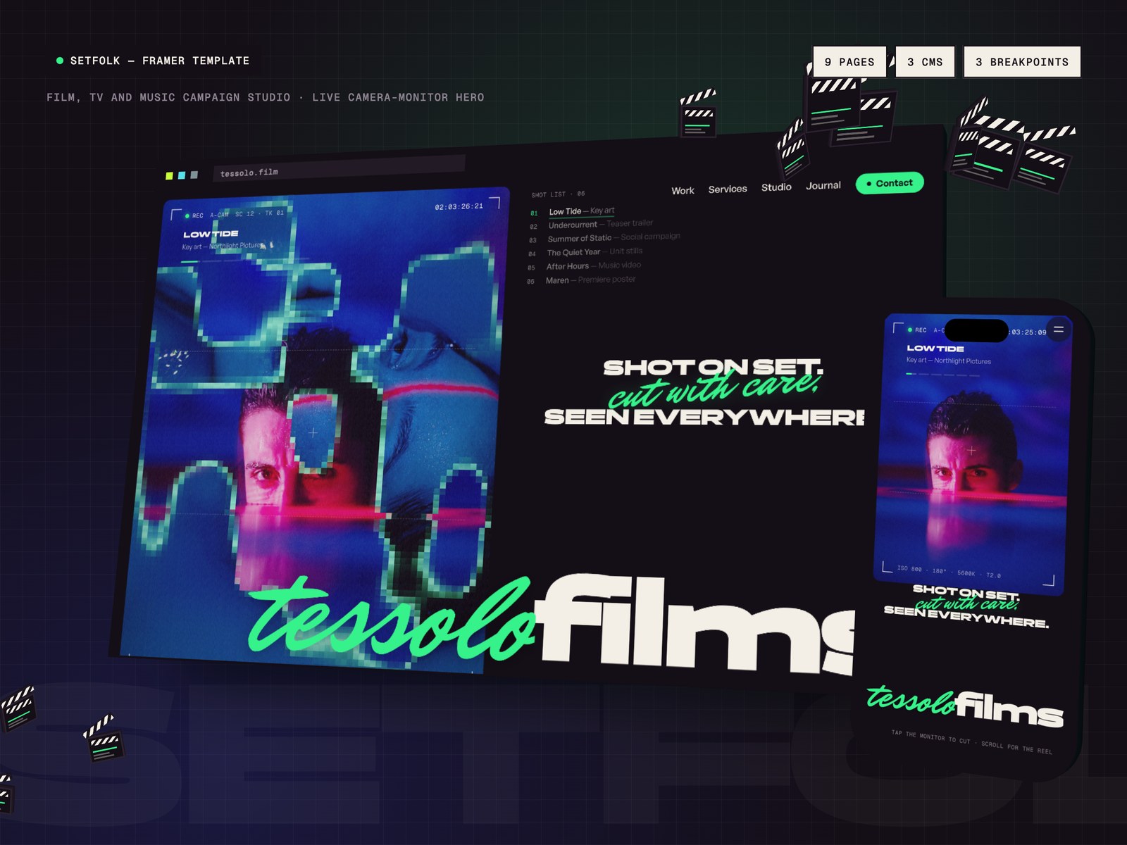 Setfolk template, view 1