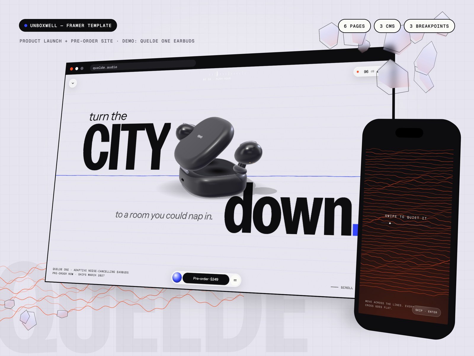Unboxwell template, view 1